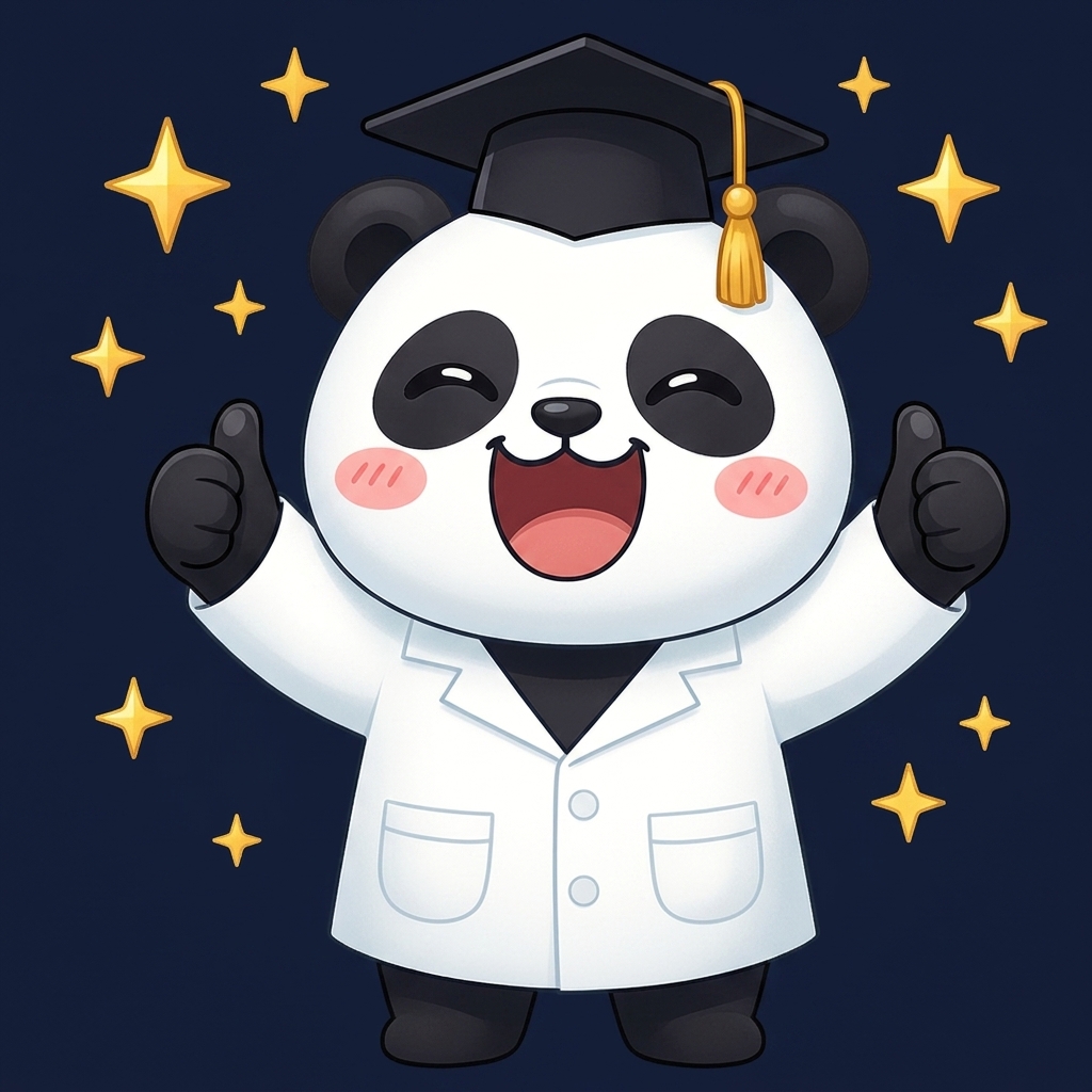 Dr. Pando Success Mascot